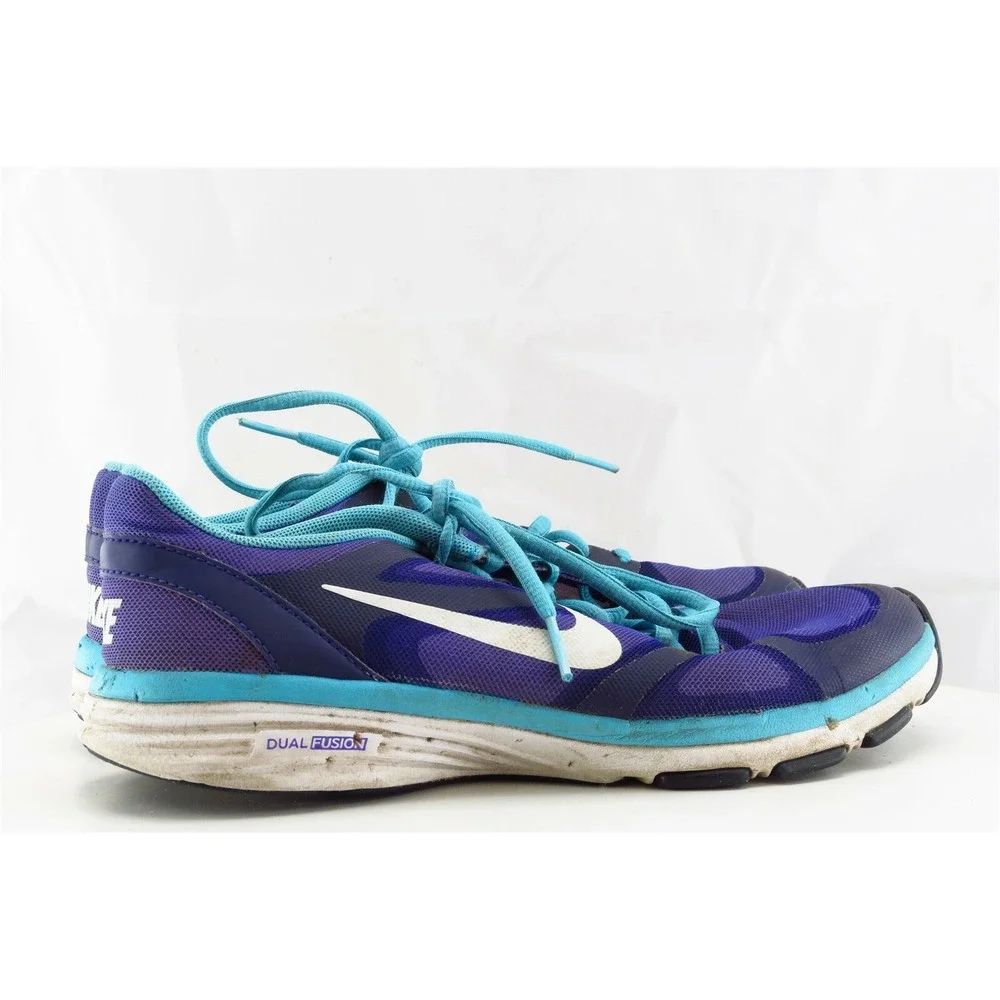 Nike Dual Fusion TR Women Size 7‎ M Purple Running Mesh